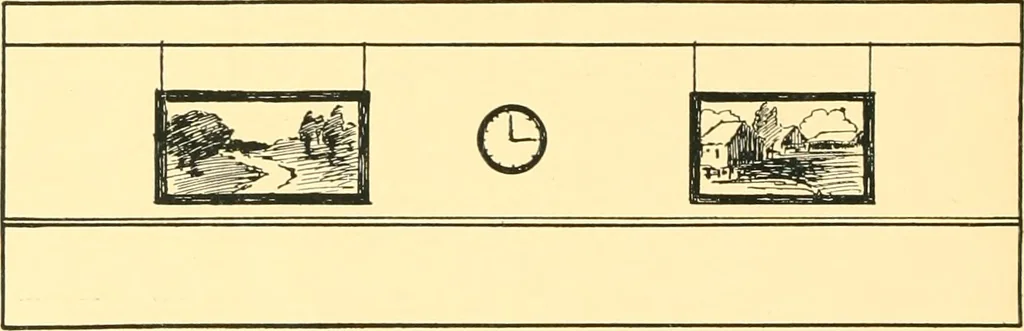 An illustration from Decoration of the school and home, 1914, leaf 49