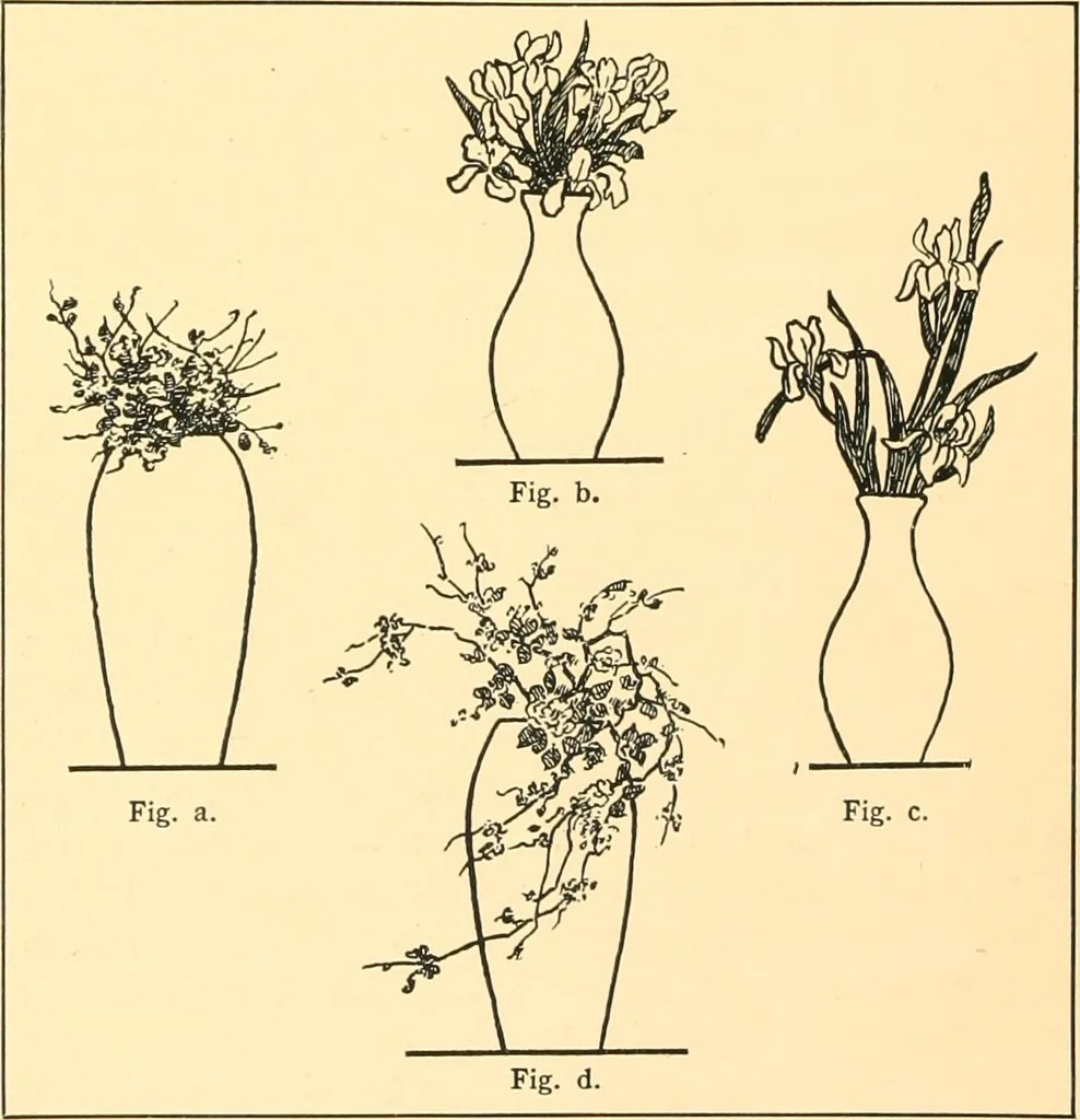 An illustration from Decoration of the school and home, 1914, leaf 67