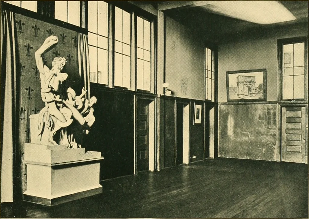 An illustration from Decoration of the school and home, 1914, leaf 72