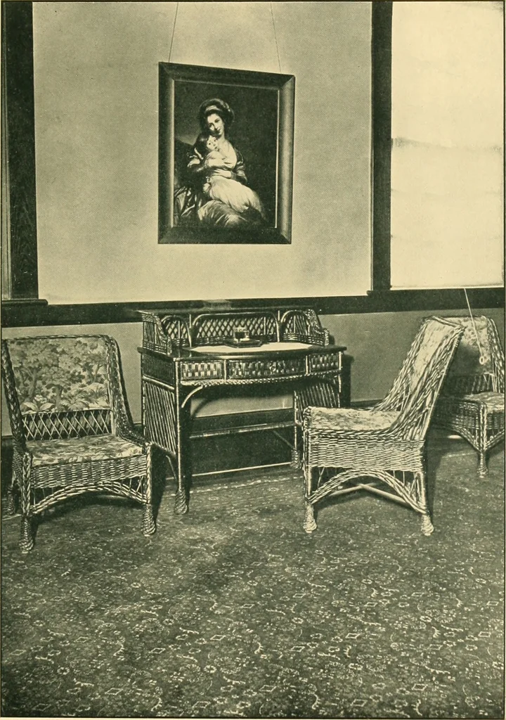 An illustration from Decoration of the school and home, 1914, leaf 80