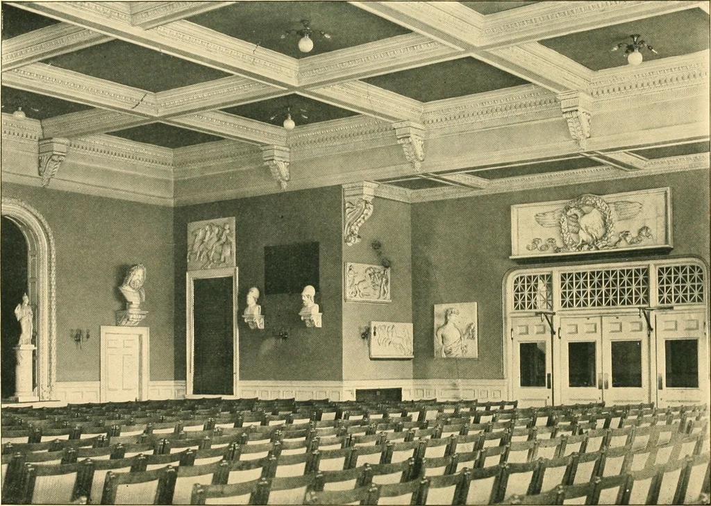 An illustration from Decoration of the school and home, 1914, leaf 85