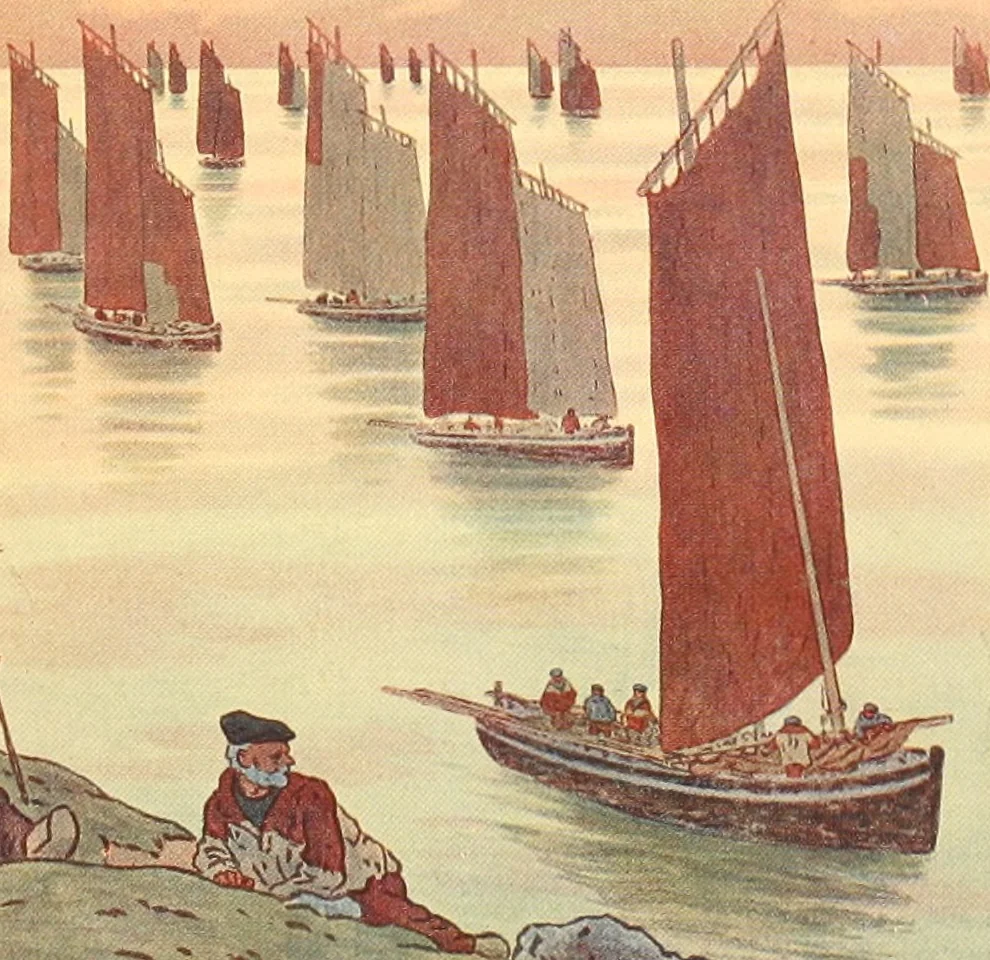 An illustration from Decoration of the school and home, 1914, leaf 9