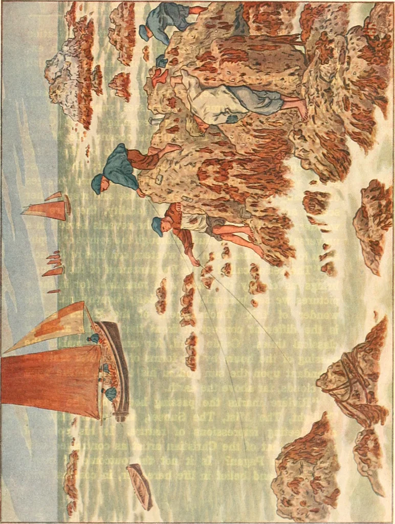 An illustration from Decoration of the school and home, 1914, leaf 94