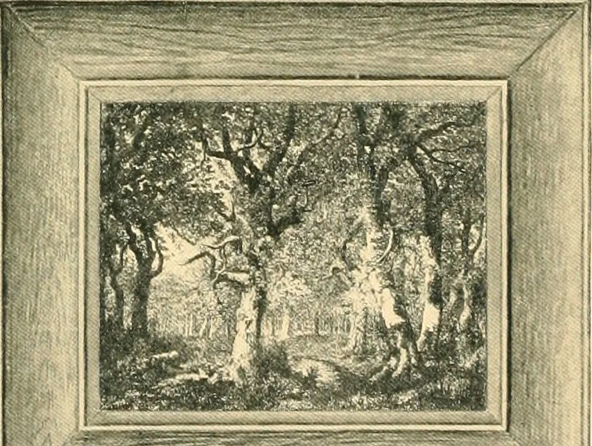An illustration from Decoration of the school and home, 1914, leaf 99
