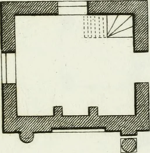 An illustration from Decorations for parks and gardens : designs for gates, garden seats, alcoves, temples, baths, entrance gates, lodges, facades, prospect towers, cattle sheds, ruins, bridges, greenhouses, &c. &c. also a hot house & hot wall : with plans & scales on 55 plates, 1810, leaf 59