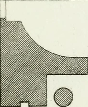An illustration from Decorations for parks and gardens : designs for gates, garden seats, alcoves, temples, baths, entrance gates, lodges, facades, prospect towers, cattle sheds, ruins, bridges, greenhouses, &c. &c. also a hot house & hot wall : with plans & scales on 55 plates, 1810, leaf 65