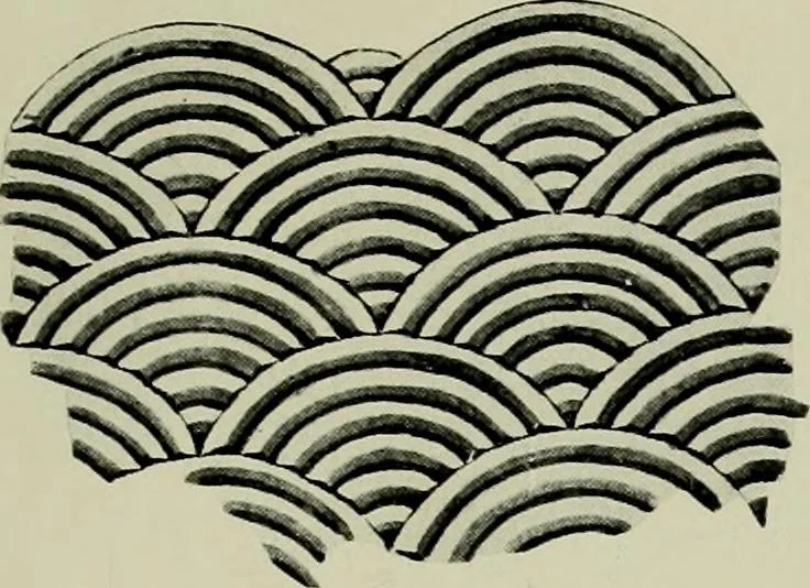 An illustration from Studies in the decorative art of Japan, 1910, leaf 43