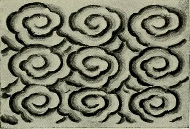 An illustration from Studies in the decorative art of Japan, 1910, leaf 43