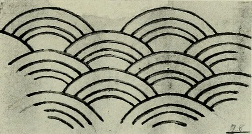 An illustration from Studies in the decorative art of Japan, 1910, leaf 43