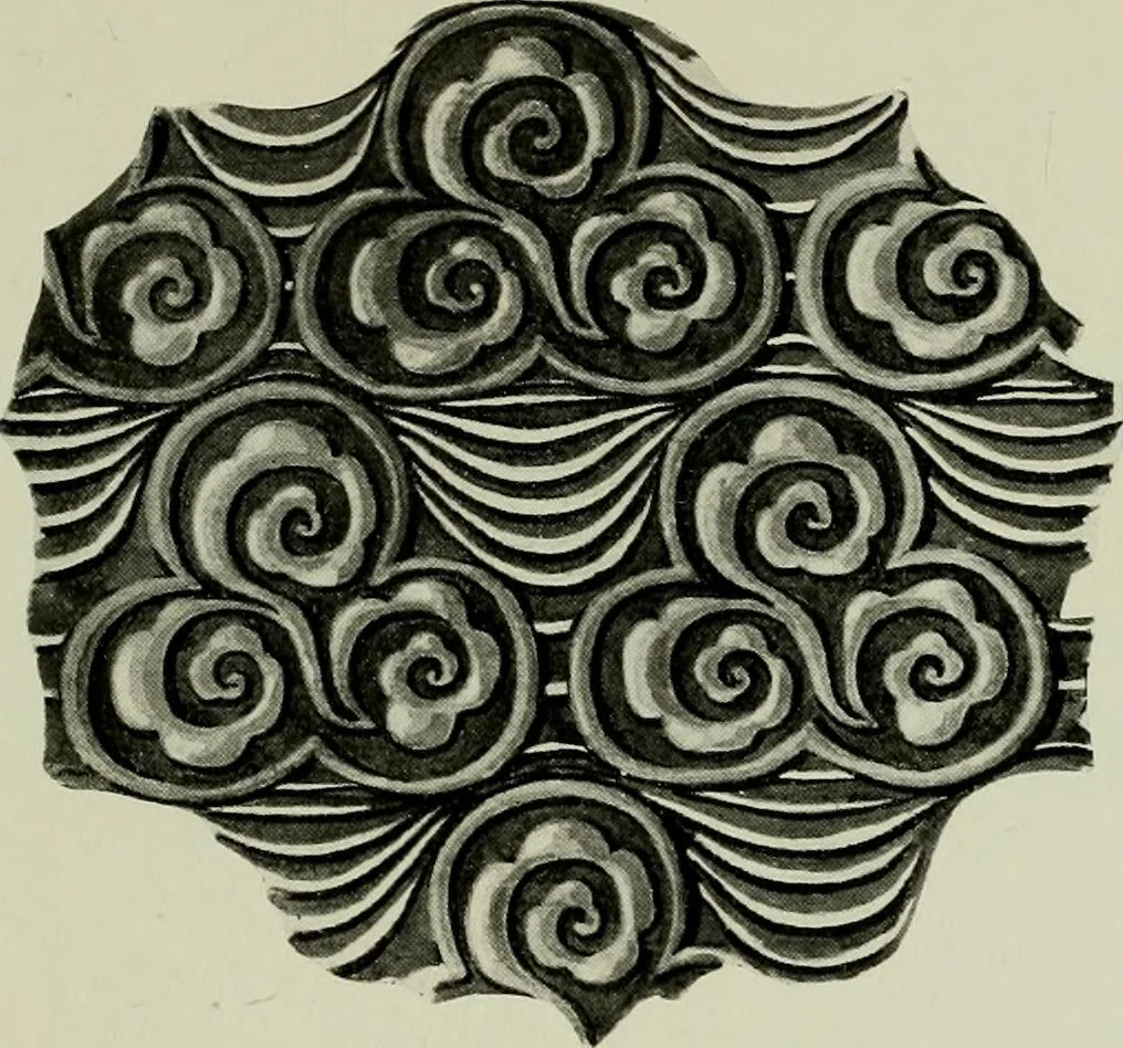 An illustration from Studies in the decorative art of Japan, 1910, leaf 45