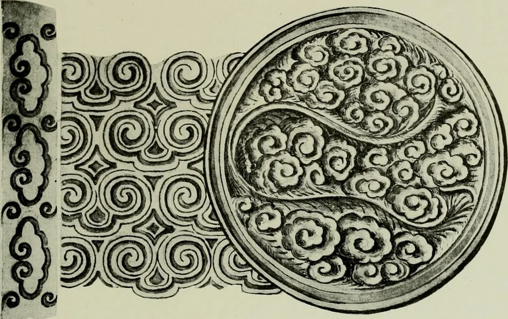 An illustration from Studies in the decorative art of Japan, 1910, leaf 47