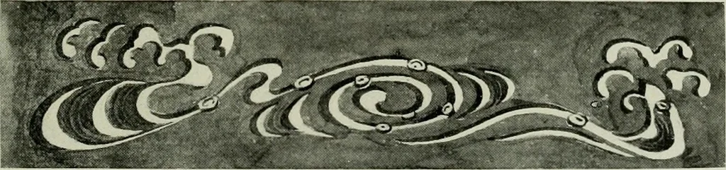 An illustration from Studies in the decorative art of Japan, 1910, leaf 47