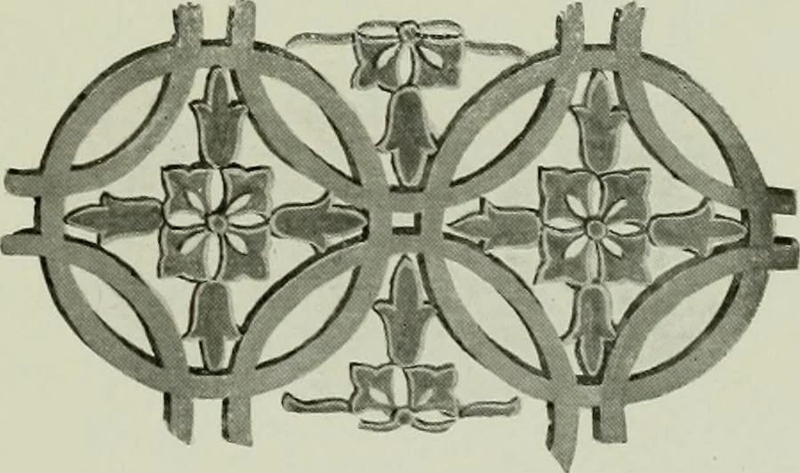 An illustration from Studies in the decorative art of Japan, 1910, leaf 61
