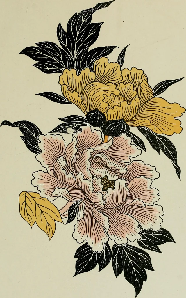 An illustration from Studies in the decorative art of Japan, 1910, leaf 71