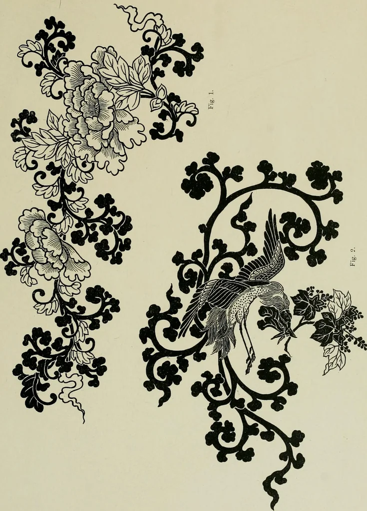An illustration from Studies in the decorative art of Japan, 1910, leaf 73