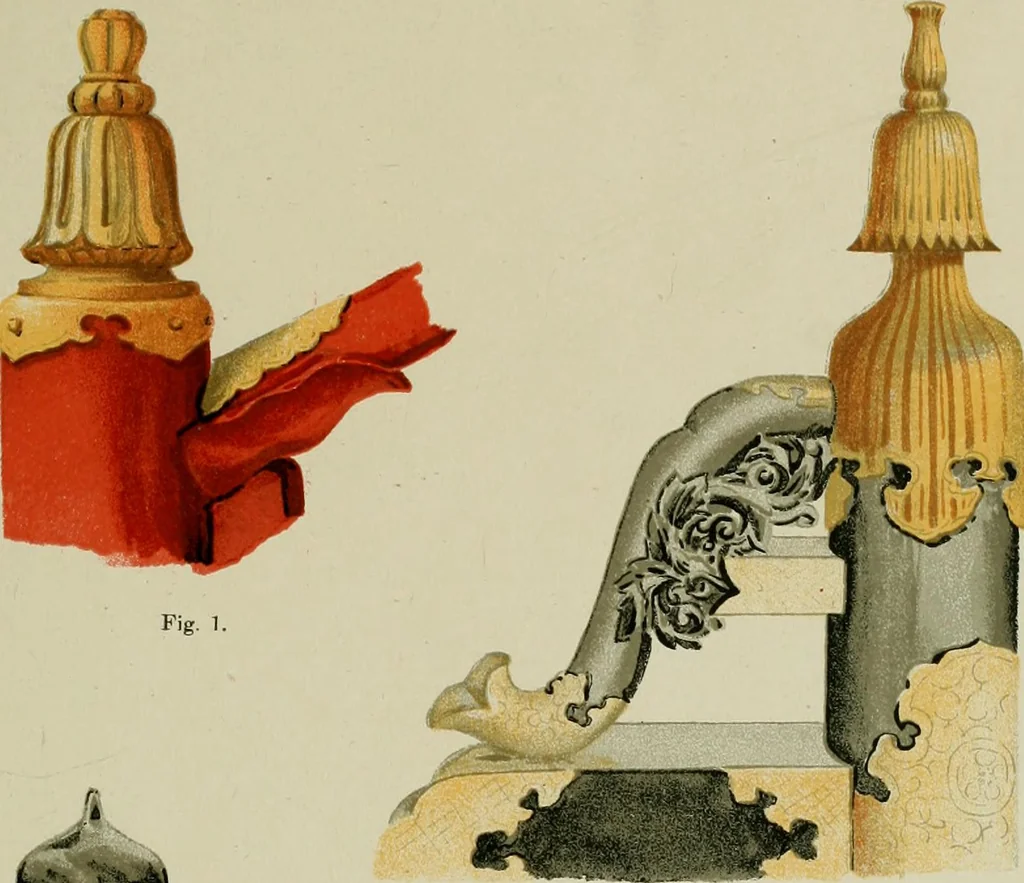 An illustration from Studies in the decorative art of Japan, 1910, leaf 79
