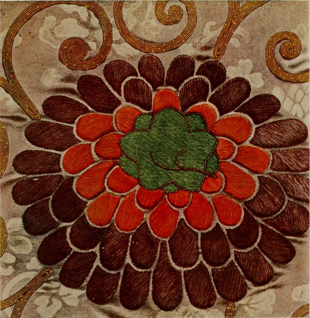 An illustration from Studies in the decorative art of Japan, 1910, leaf 9