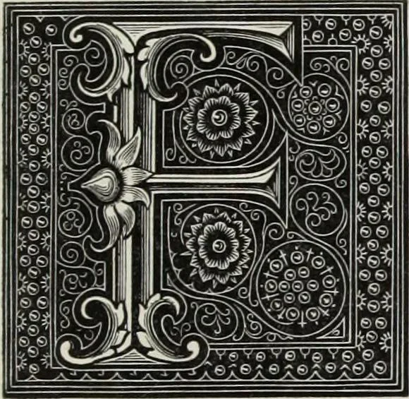 An illustration from The decorative arts ecclesiastical and civil of the Middle Ages, 1851, leaf 103