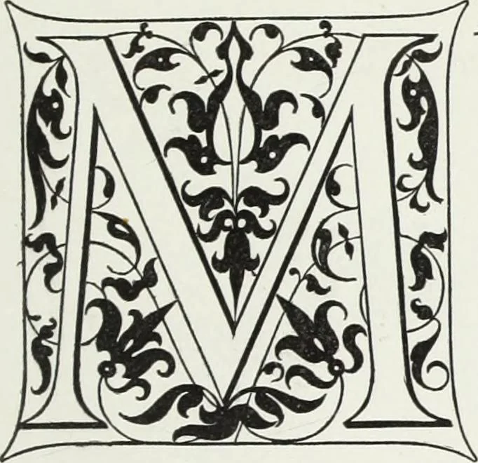 An illustration from The decorative arts ecclesiastical and civil of the Middle Ages, 1851, leaf 107