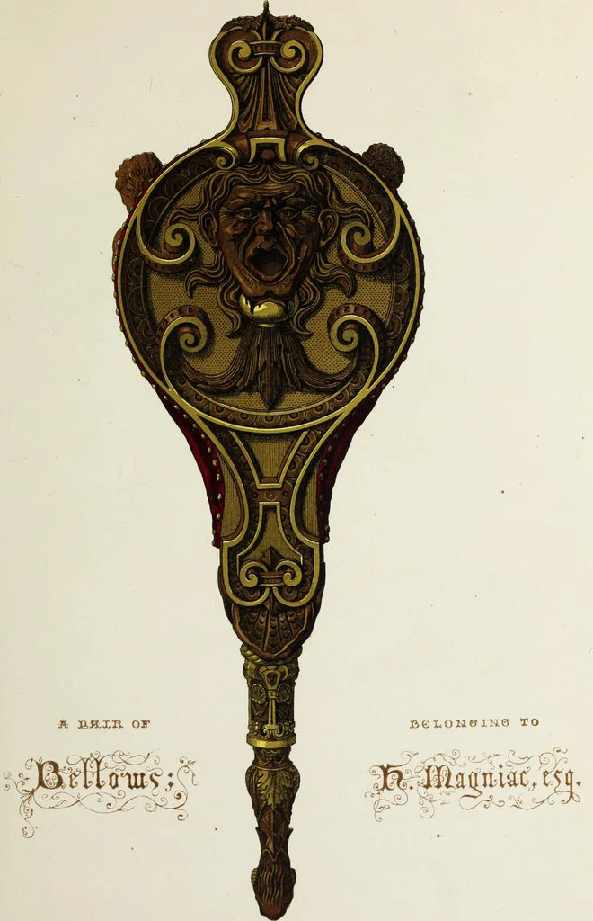 An illustration from The decorative arts ecclesiastical and civil of the Middle Ages, 1851, leaf 131