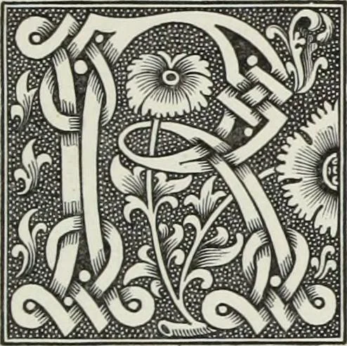 An illustration from The decorative arts ecclesiastical and civil of the Middle Ages, 1851, leaf 133