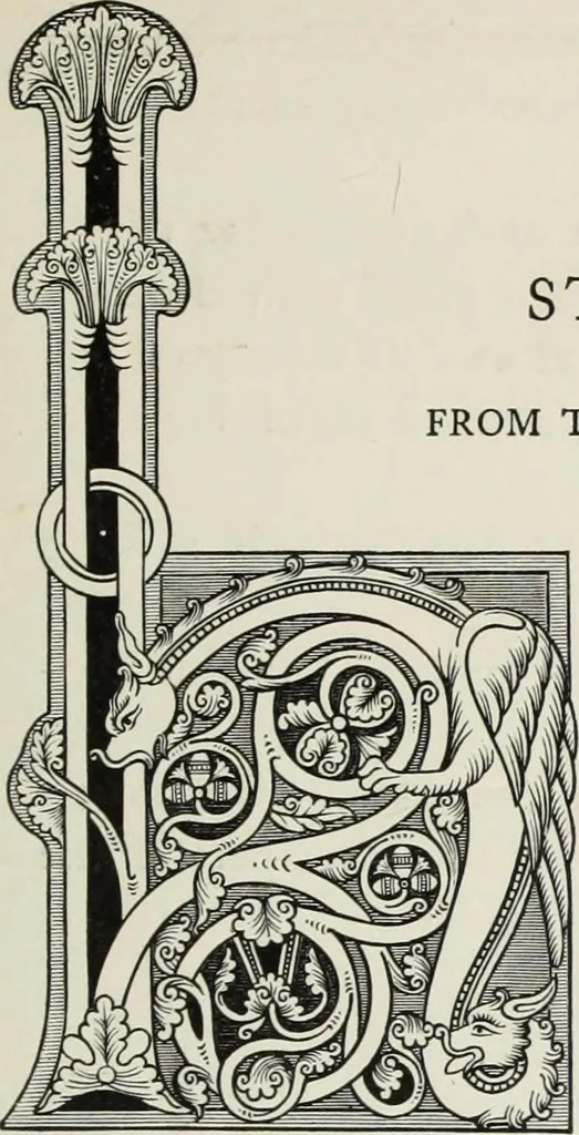 An illustration from The decorative arts ecclesiastical and civil of the Middle Ages, 1851, leaf 145