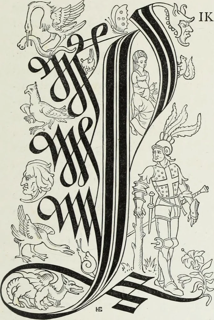 An illustration from The decorative arts ecclesiastical and civil of the Middle Ages, 1851, leaf 163