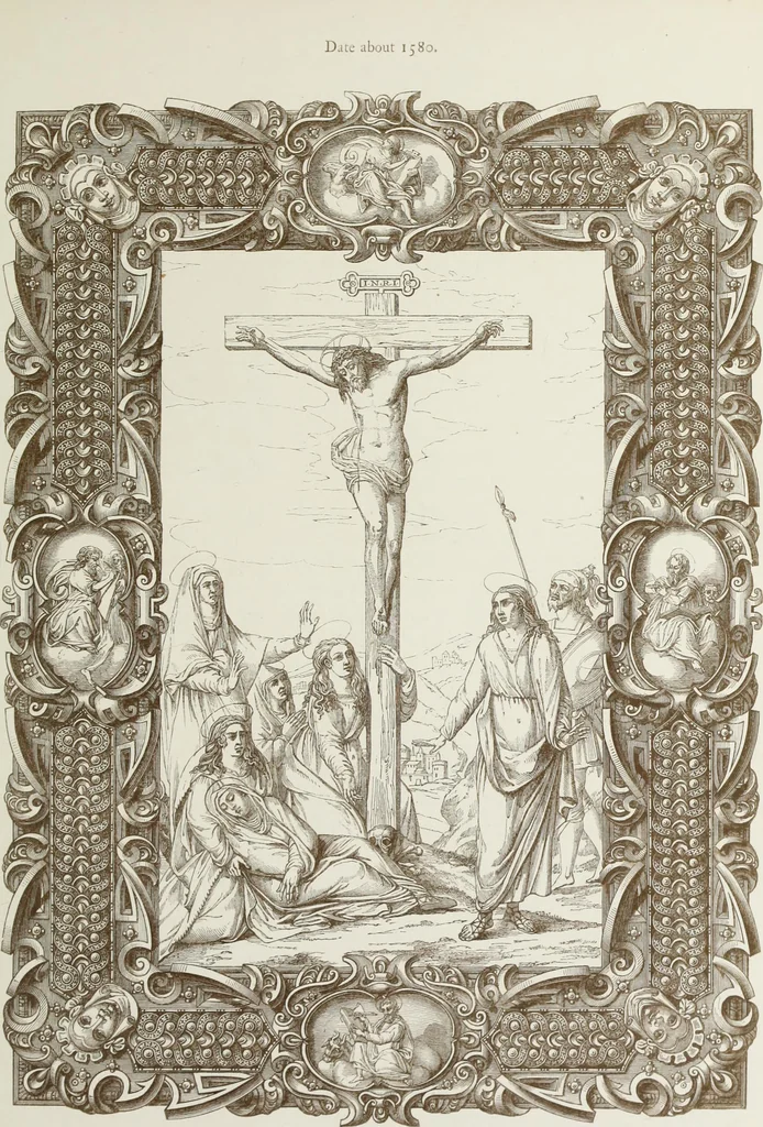 An illustration from The decorative arts ecclesiastical and civil of the Middle Ages, 1851, leaf 169