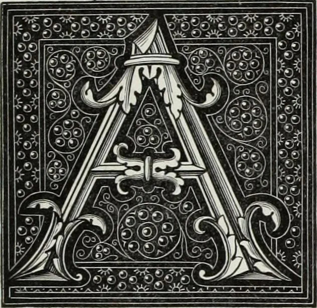 An illustration from The decorative arts ecclesiastical and civil of the Middle Ages, 1851, leaf 175