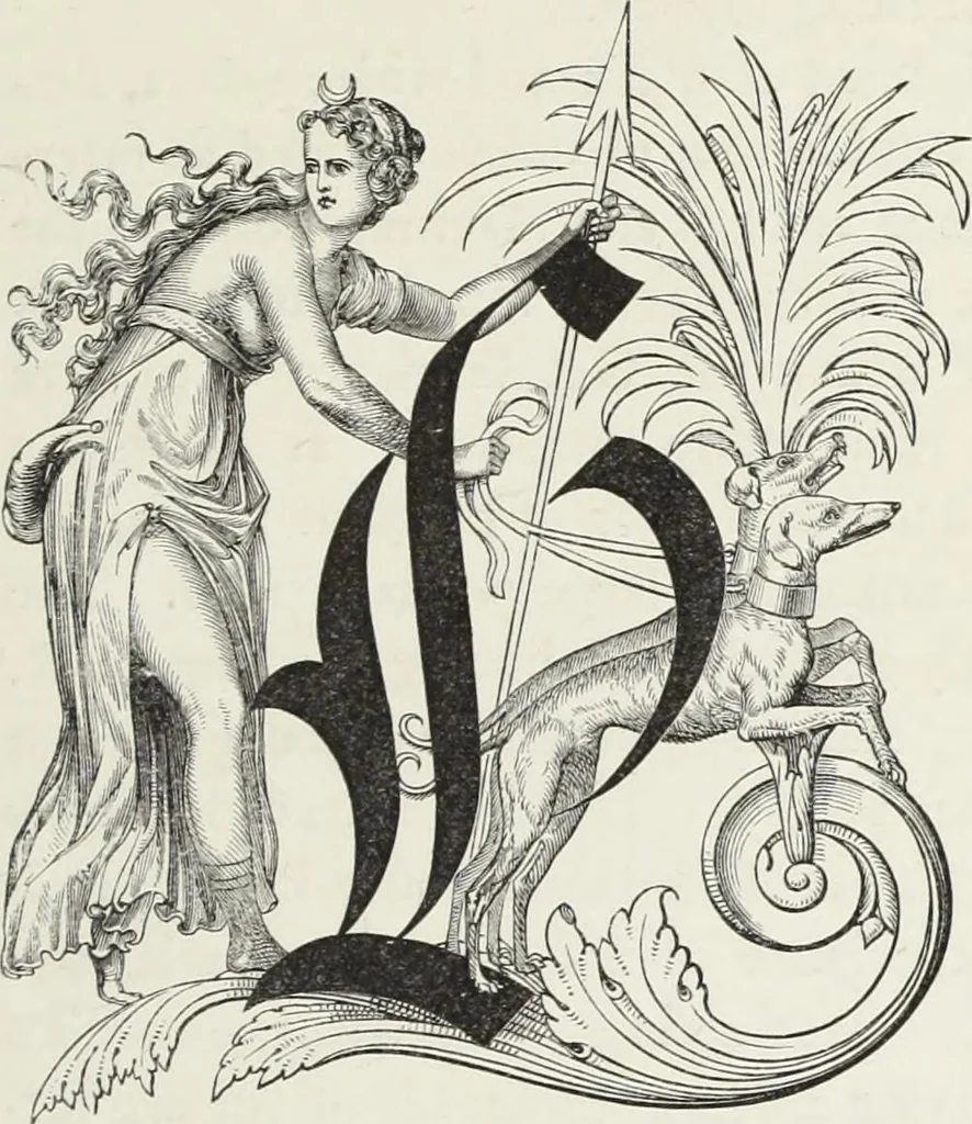 An illustration from The decorative arts ecclesiastical and civil of the Middle Ages, 1851, leaf 191