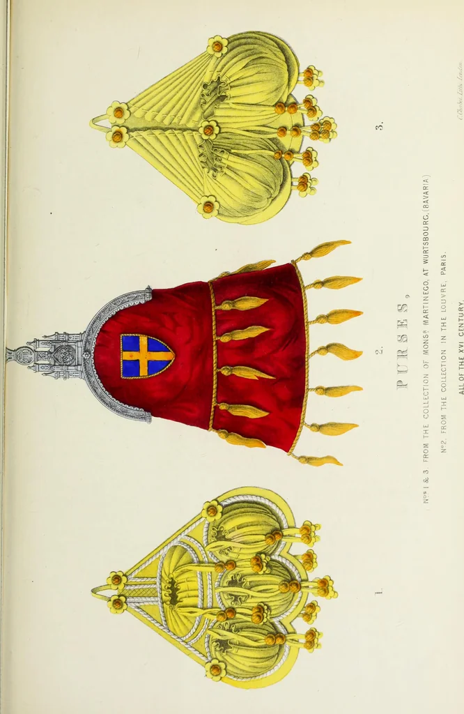 An illustration from The decorative arts ecclesiastical and civil of the Middle Ages, 1851, leaf 193