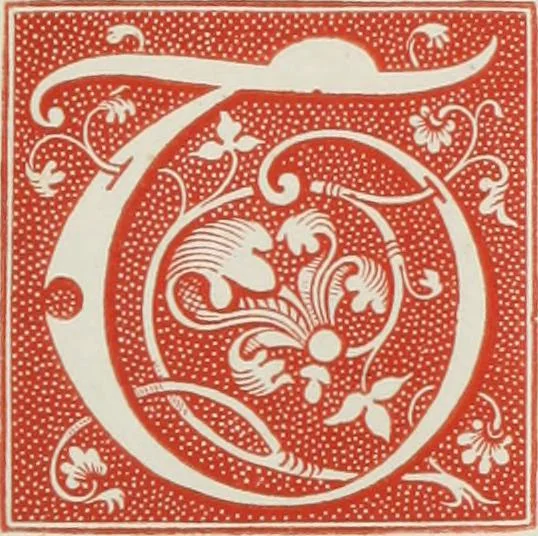 An illustration from The decorative arts ecclesiastical and civil of the Middle Ages, 1851, leaf 7