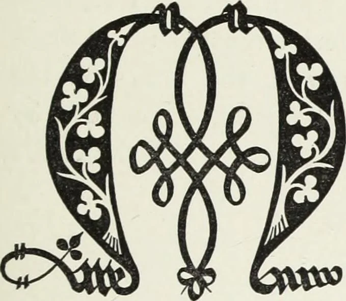 An illustration from The decorative arts ecclesiastical and civil of the Middle Ages, 1851, leaf 83