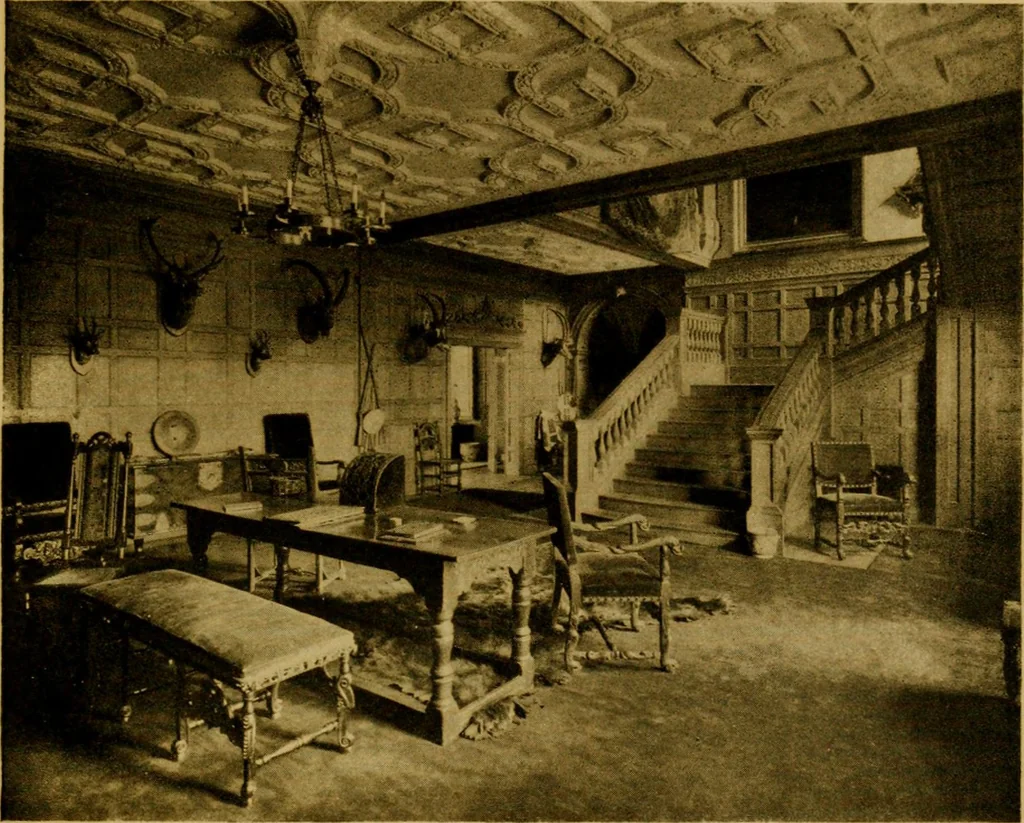 An illustration from Decorative elements in architecture; random observations on the eternal fitness of things from a decorative point of view, 1917, leaf 104