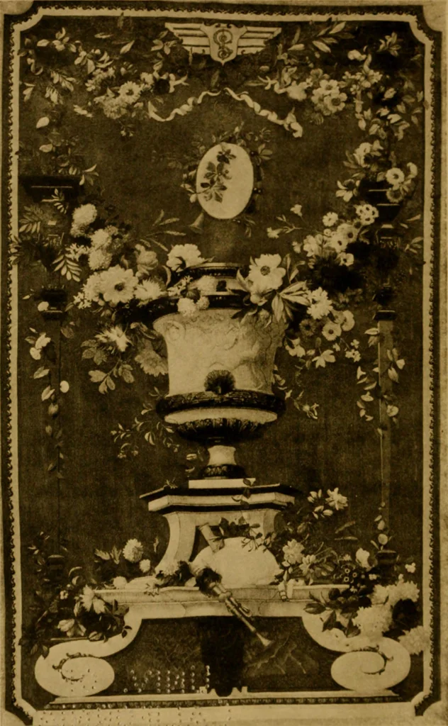 An illustration from Decorative elements in architecture; random observations on the eternal fitness of things from a decorative point of view, 1917, leaf 11