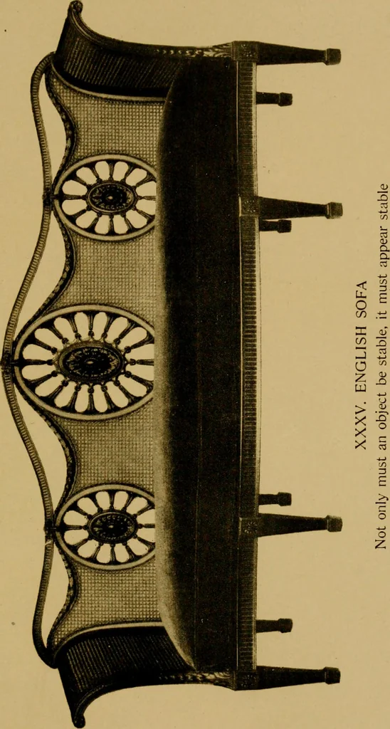 An illustration from Decorative elements in architecture; random observations on the eternal fitness of things from a decorative point of view, 1917, leaf 142
