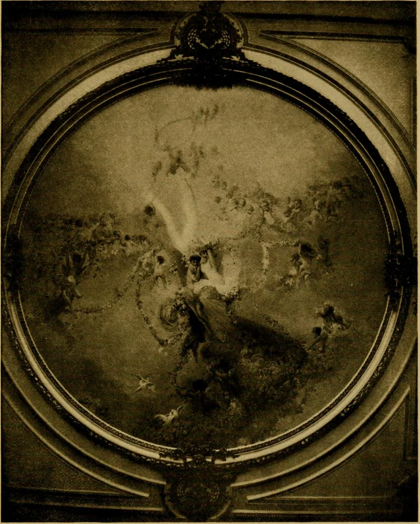 An illustration from Decorative elements in architecture; random observations on the eternal fitness of things from a decorative point of view, 1917, leaf 158