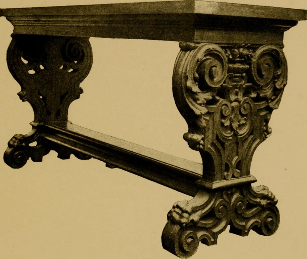 An illustration from Decorative elements in architecture; random observations on the eternal fitness of things from a decorative point of view, 1917, leaf 174