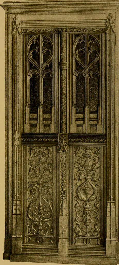 An illustration from Decorative elements in architecture; random observations on the eternal fitness of things from a decorative point of view, 1917, leaf 180