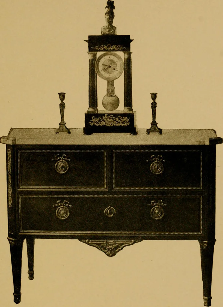 An illustration from Decorative elements in architecture; random observations on the eternal fitness of things from a decorative point of view, 1917, leaf 186