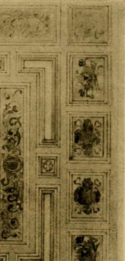 An illustration from Decorative elements in architecture; random observations on the eternal fitness of things from a decorative point of view, 1917, leaf 188
