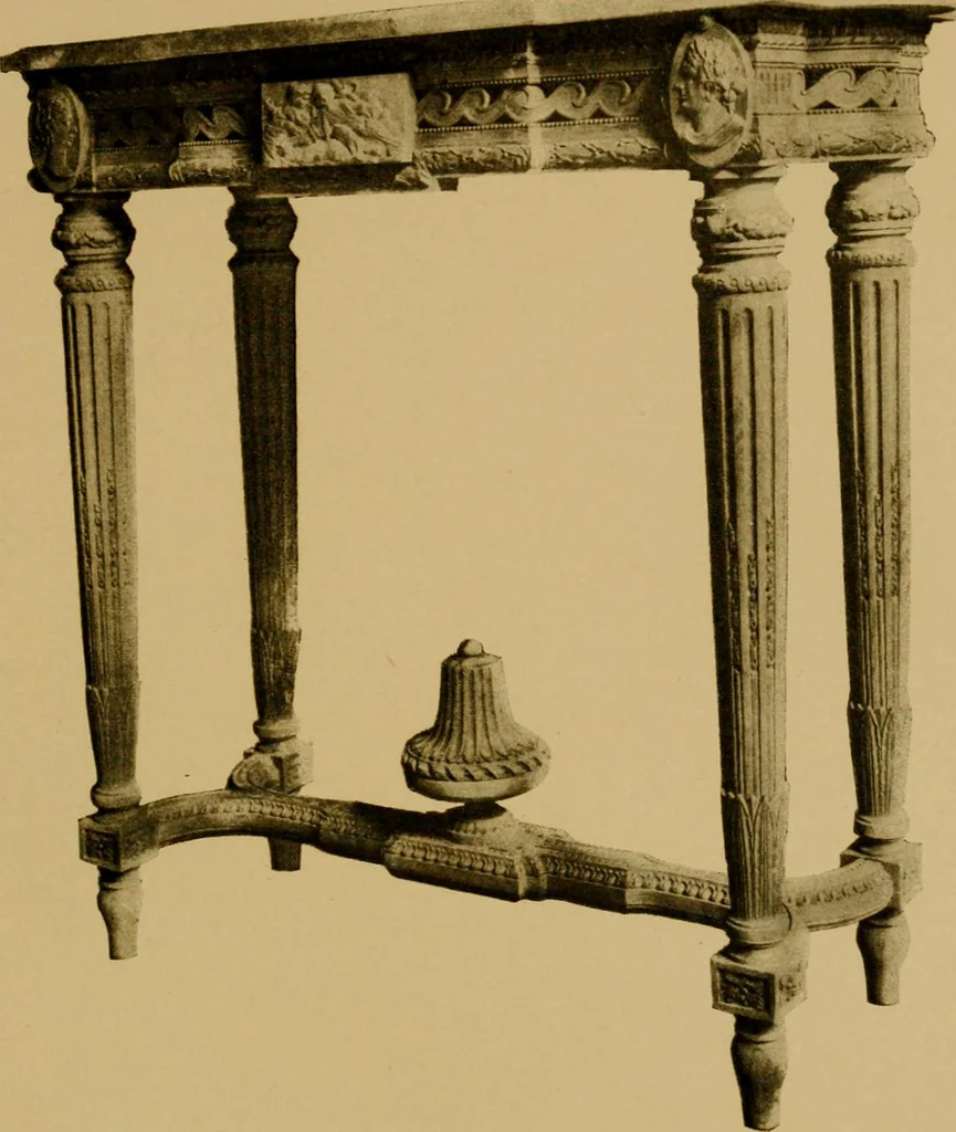An illustration from Decorative elements in architecture; random observations on the eternal fitness of things from a decorative point of view, 1917, leaf 192