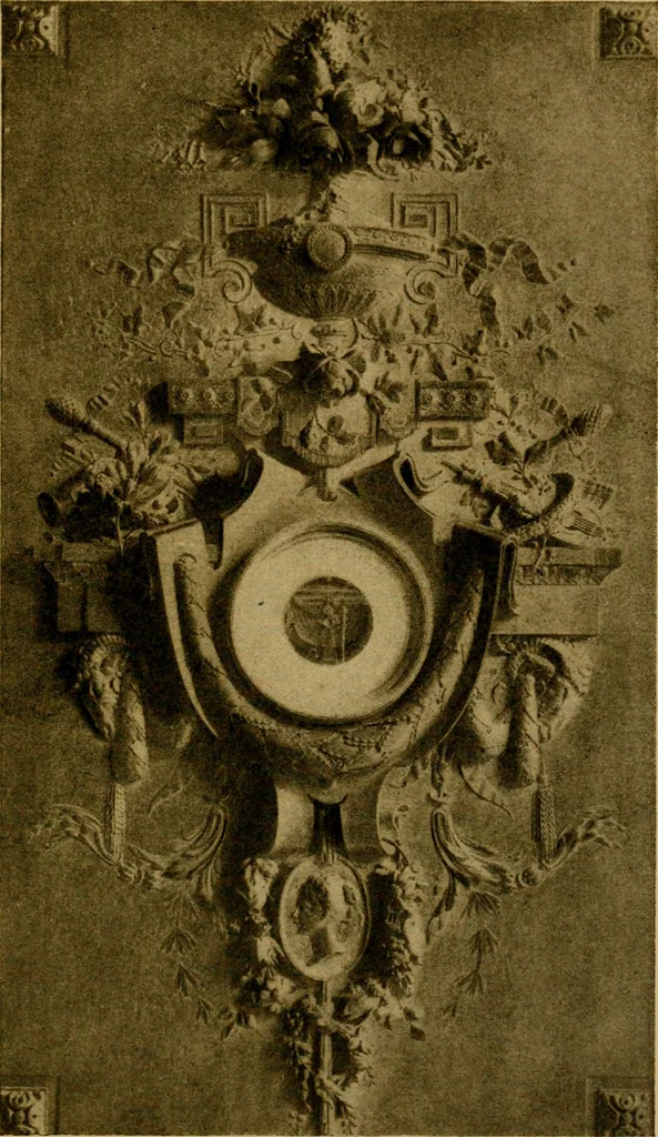 An illustration from Decorative elements in architecture; random observations on the eternal fitness of things from a decorative point of view, 1917, leaf 194