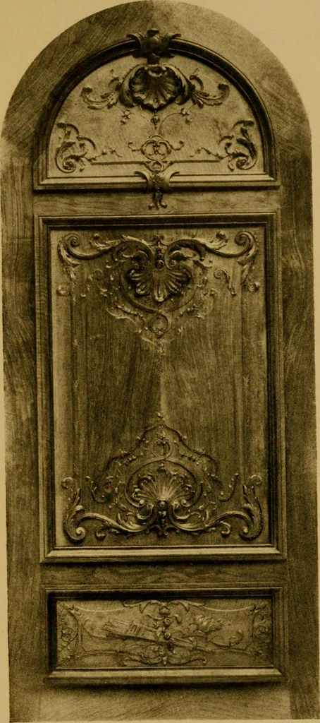 An illustration from Decorative elements in architecture; random observations on the eternal fitness of things from a decorative point of view, 1917, leaf 198