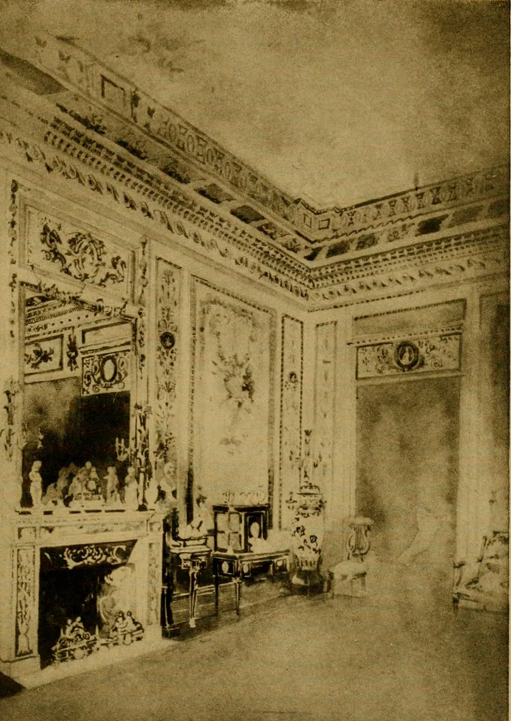 An illustration from Decorative elements in architecture; random observations on the eternal fitness of things from a decorative point of view, 1917, leaf 218