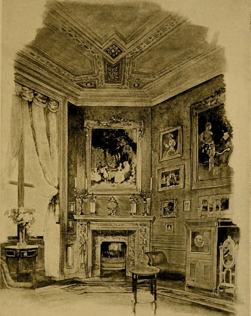 An illustration from Decorative elements in architecture; random observations on the eternal fitness of things from a decorative point of view, 1917, leaf 230