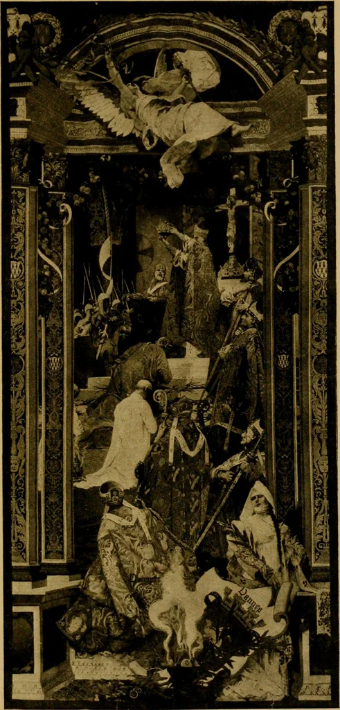 An illustration from Decorative elements in architecture; random observations on the eternal fitness of things from a decorative point of view, 1917, leaf 248