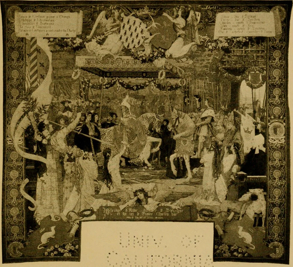 An illustration from Decorative elements in architecture; random observations on the eternal fitness of things from a decorative point of view, 1917, leaf 254