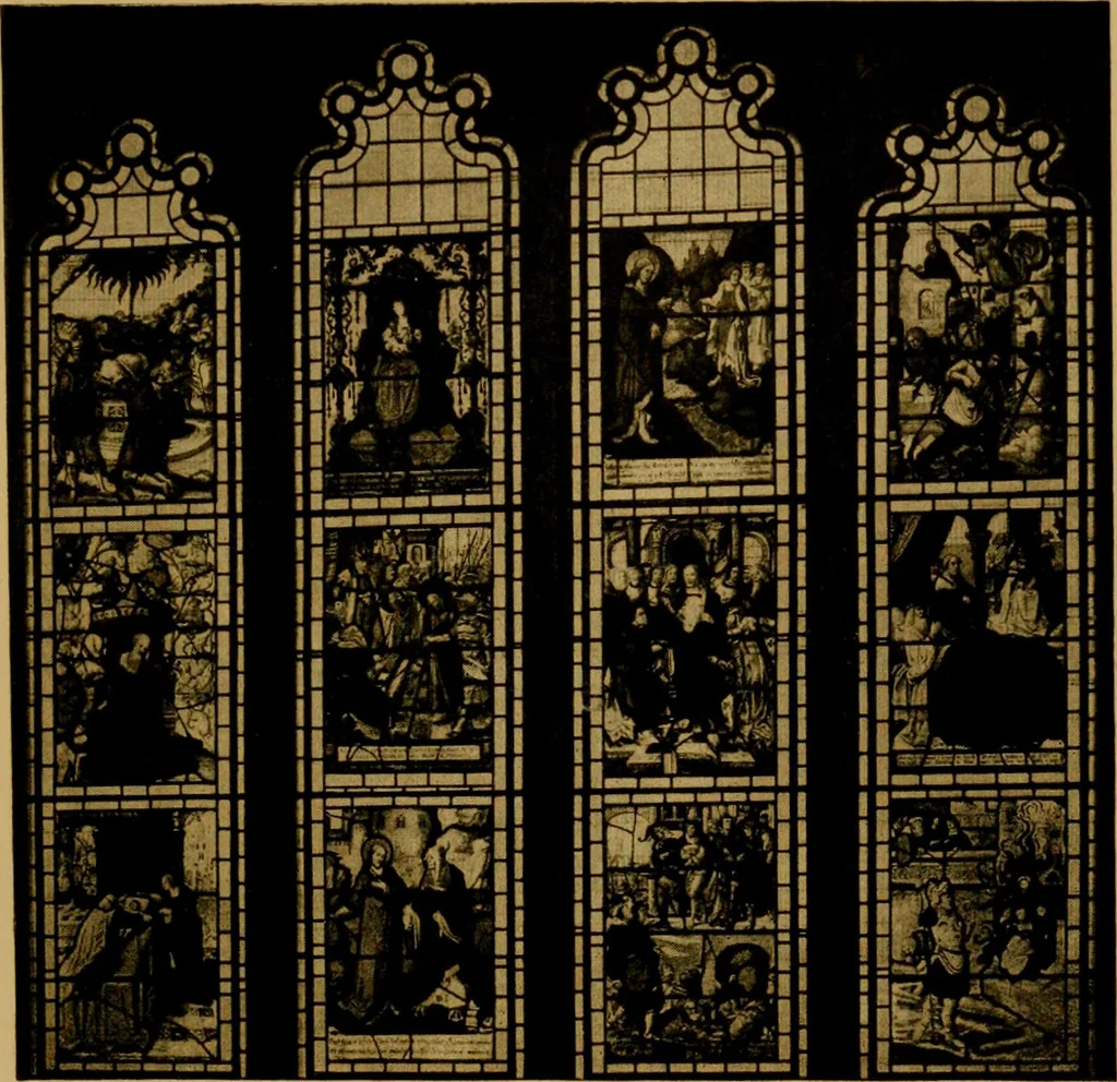 An illustration from Decorative elements in architecture; random observations on the eternal fitness of things from a decorative point of view, 1917, leaf 304