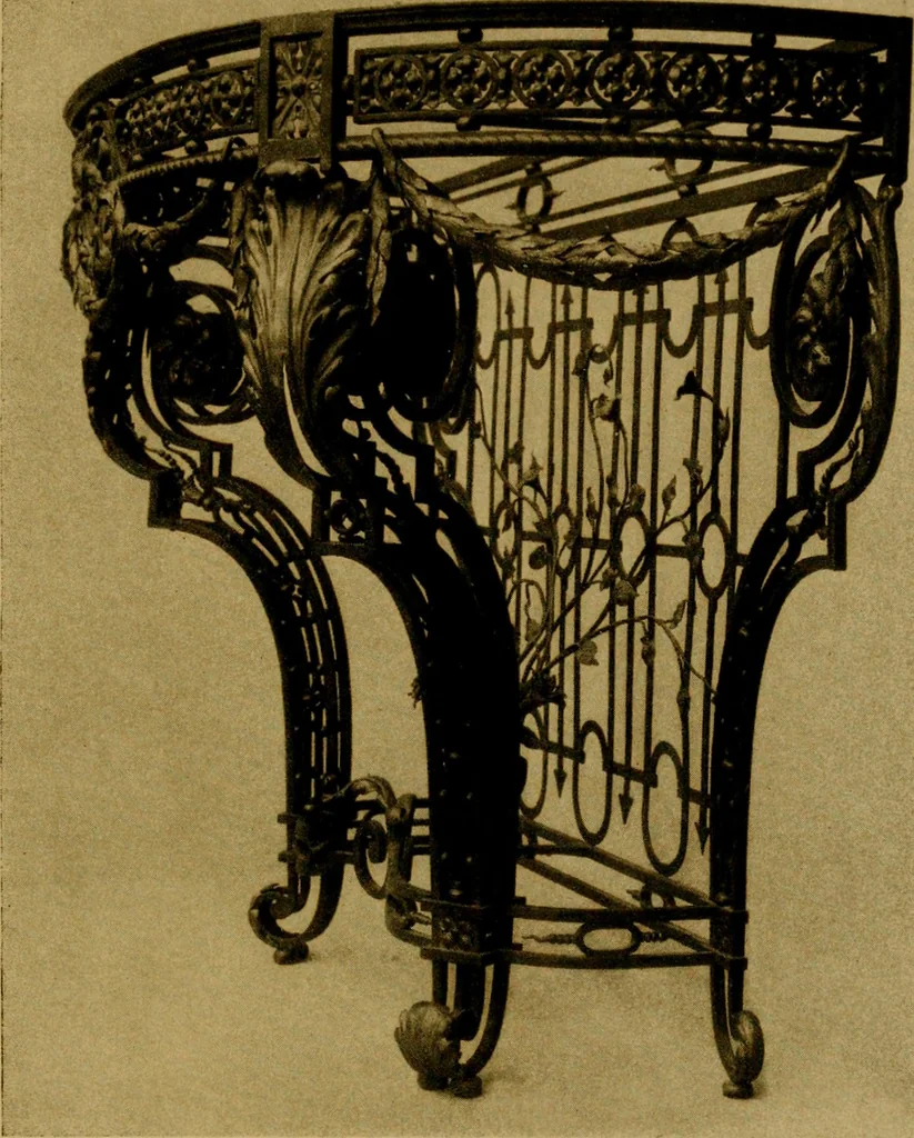 An illustration from Decorative elements in architecture; random observations on the eternal fitness of things from a decorative point of view, 1917, leaf 318